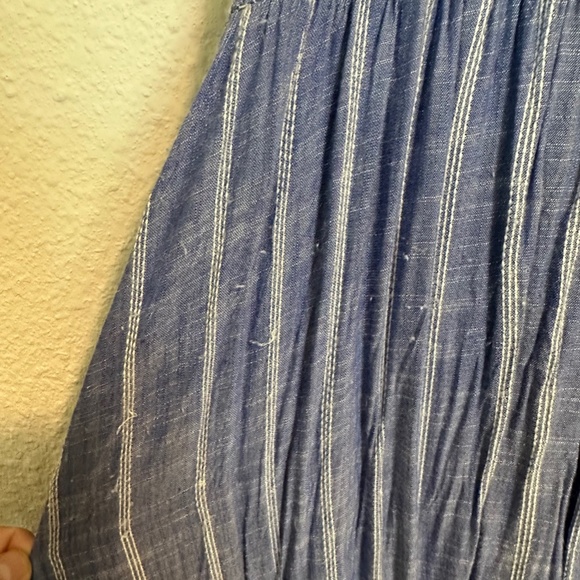 Free People Chambray Butterflies Midi Dress (XS) - Picture 5 of 5